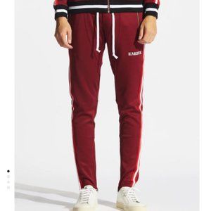 Karter Collection - Galactus Track Pants Burgundy